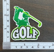 Golf Embroidered Iron On Patch