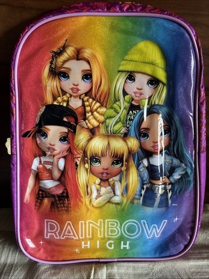 kinderrucksack mädchen/Rainbow High-geeignet für Kindergarten oder Grundschule