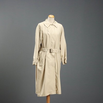 Giorgio Armani Vintage Mantel Baumwolle Gr. S der 1980er Jahre Originell