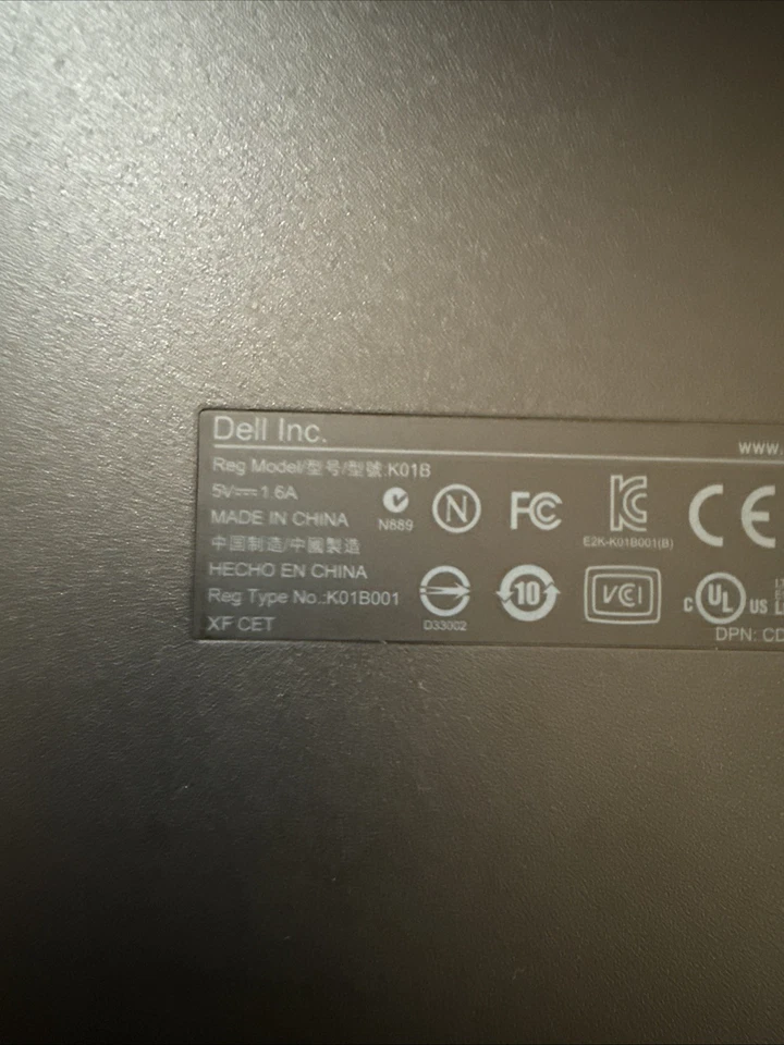 New Genuine Dell Latitude K01B External Optical Drive Bay DVD R/RW - Image 4 of 4