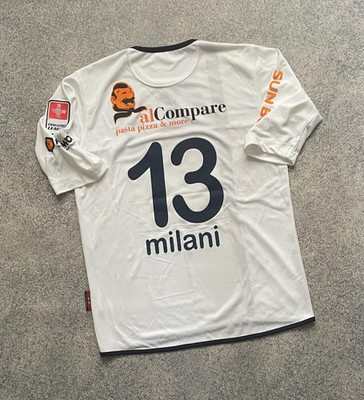 FC Locarno Schweiz Match Worn Maillot Trikot Shirt #13 Milani Trikot Gr. L