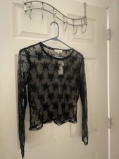 NWT Women s Long Sleeve Lace Shirt