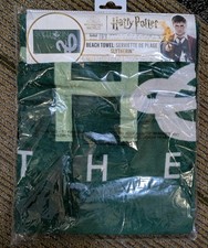 Harry Potter Beach Towel SLYTHERIN Design NEW