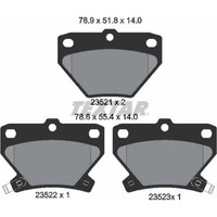 Textar 2352101 Bremsbelagsatz FüR Toyota Yaris Verso Corolla Celica Prius VAN