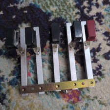 Revox A77 - SET KNOB CONTROLLERS - -- And Bracket