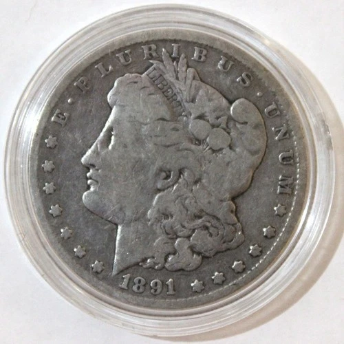 1891 Morgan Silver Dollar "Carson City"