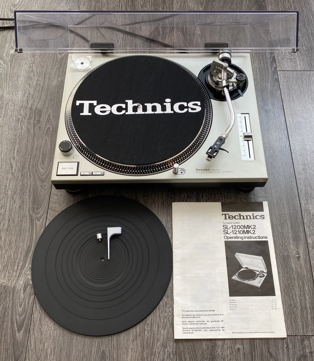 Las mejores ofertas en Tocadiscos Technics SL-1200MK2 DJ | eBay