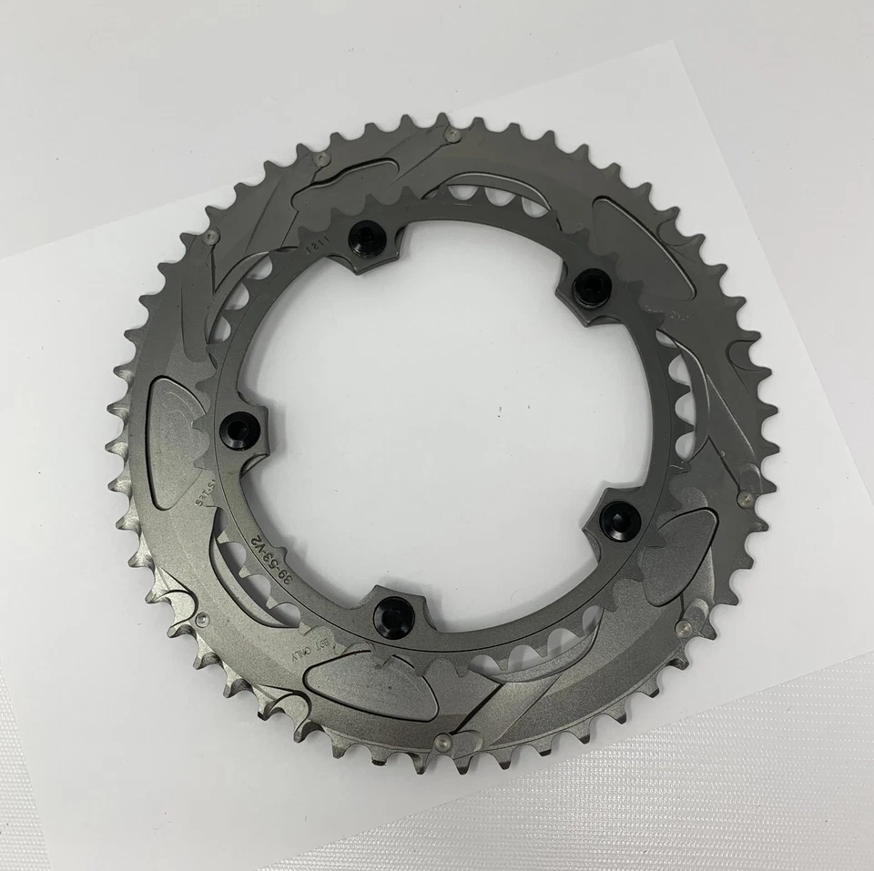 SRAM Powerglide 53/39T 130 BCD 10 Speed Chainring - New Take Offs - Image 4 of 4