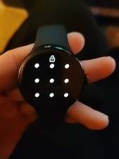 Google Pixel Watch 41mm Matte Black with Obsidian Active Band LTE  GA02096-US 