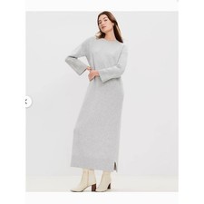 Loft Easy Midi Sweater Dress
