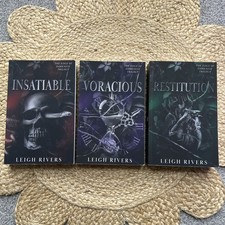 OOP Edge Of Darkness Trilogy Series Leigh Riv...
