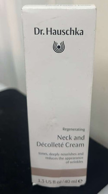Dr. Hauschka Regenerating Neck and Decollete Cream, 1.3 Fl Oz exp 07/2027