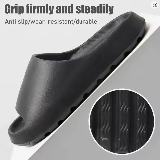 Adidas Yeezy Style Slides Fashion Brand Unisex Classic Sports Sandals Slippers - Image 3 of 3