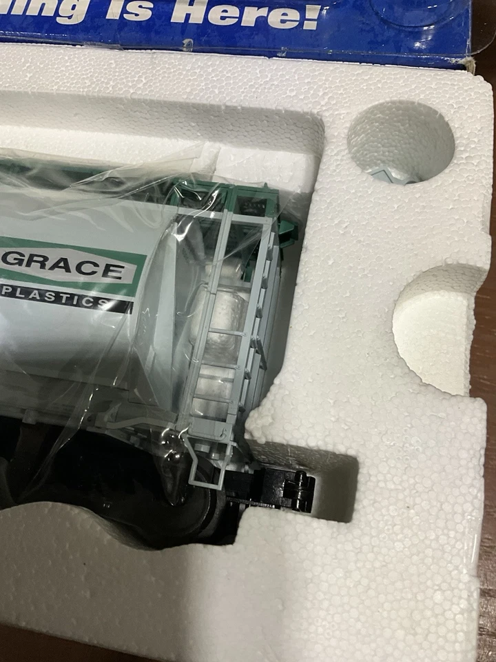 VINTAGE ATLAS ACF 3-BAY CYLINDRICAL HOPPER W.R. GRACE & CO. SHPX 60904 NIB - Image 2 of 4