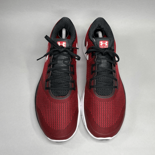 Under Armour Charged Lightning Shoes Men's 10.5 Red Running Athletic Sneakers - Picture 3 of 12