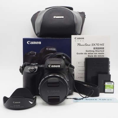 [Neuwertig] Canon PowerShot SX70 HS schwarz 20,3-MP-Digital-Bridgekamera...
