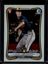 2026 Bowman Jacob Misiorowski Red RC Variation #35 Brewers Rookie