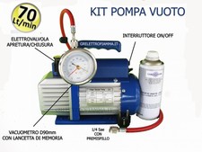 POMPA VUOTO KIT CONDIZIONATORE  70 LT-MIN