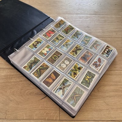 Vintage Zigarettenkarten im Ordner Abum sortiert 480+ Karten