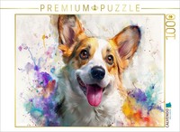 Calvendo Puzzle Explosion Of Color | 1000 Pieces, Finished Size 25.2 × 18.9 In (
