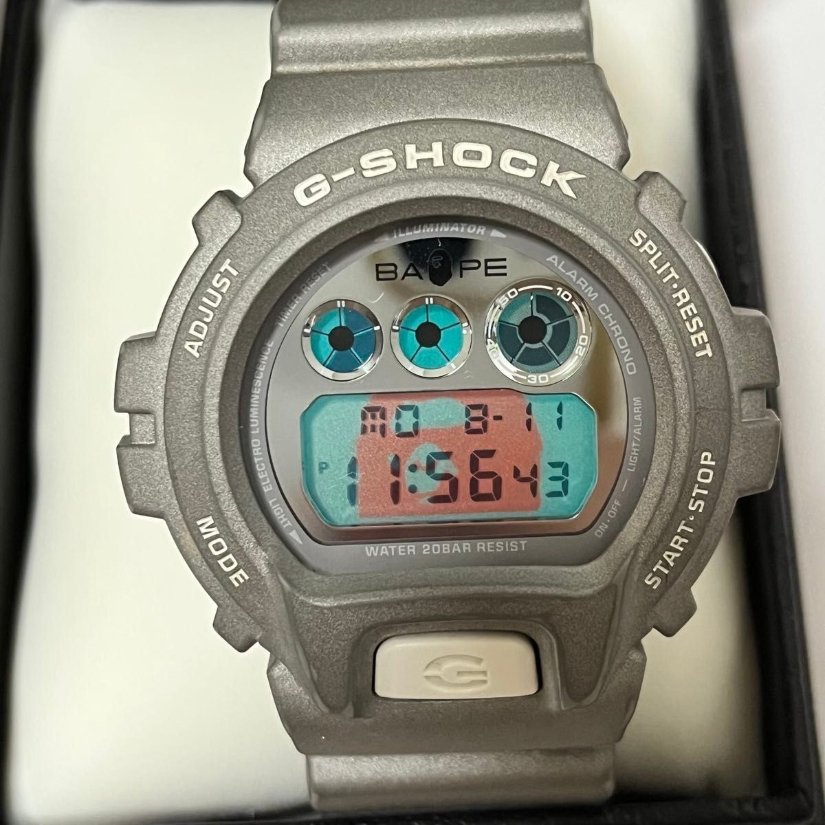 CASIO G-SHOCK × A BATHING APE DW-6900FS Men's Watch Digital Quartz w/Box thumbnail 3