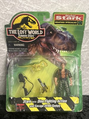 Jurassic Park: The Lost World Kenner Figure 1996 Stark With Dino Sealed Vintage