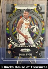 2025 Panini Prizm WNBA Saniya Rivers Kaleidoscopic #8 RC Connecticut Sun