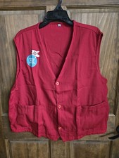 Target XLARGE Employee Uniform Vest Circle Button Down Uniform Gender-Neutral