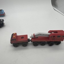 Thomas  Friends Wooden Railway-Vtg 2003 Sodor Fire Crew Fire Department