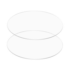 Clear Acrylic Discs 10  10 Inch Blank Clear Round Acrylic Disc Panel 0.12 In...