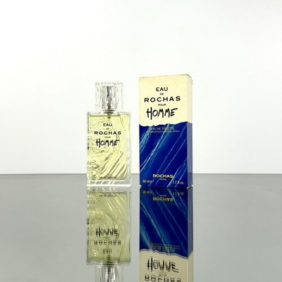 Eau De Rochas Pour Homme Men 1.7oz-50ml Eau de Toilette Spr *DISCONTINUED*(BN16