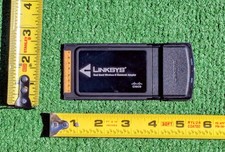 Linksys By Cisco WPC600N Dual-Band Wireless-N Notebook Adapter 5x2" Card EUC