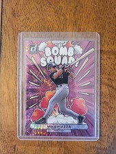 2023 Panini Donruss - Bomb Squad Mike Piazza #BS8 Pink Fireworks