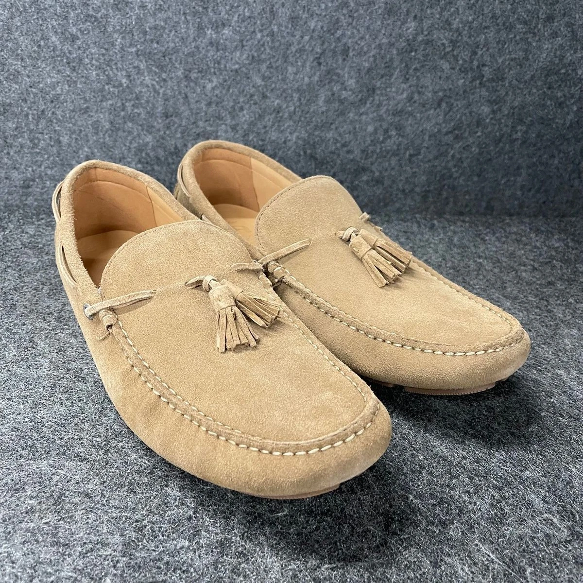 Brooks Brothers Light Gray Tassel Loafers Size 12D NWOT Brooks Brothers Men main image 2