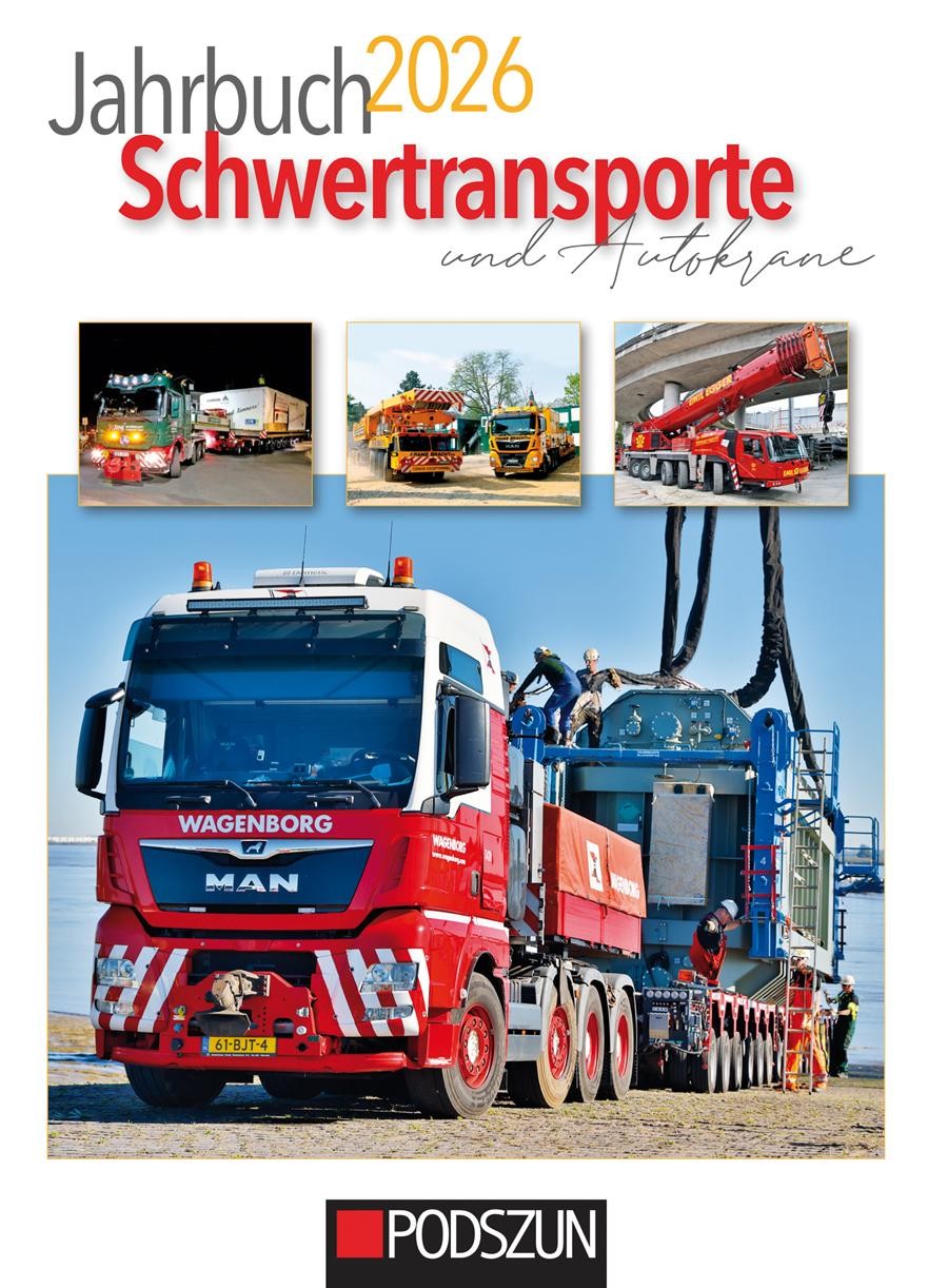 Podszun Gmbh Jahrbuch Schwertransporte 2026 - Bild 2