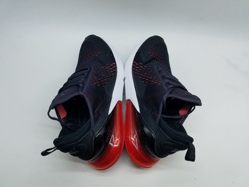 Nike Air Max 270 Men's Size 12 Running Shoes Oil Grey Habanero Red - Picture 7 of 12