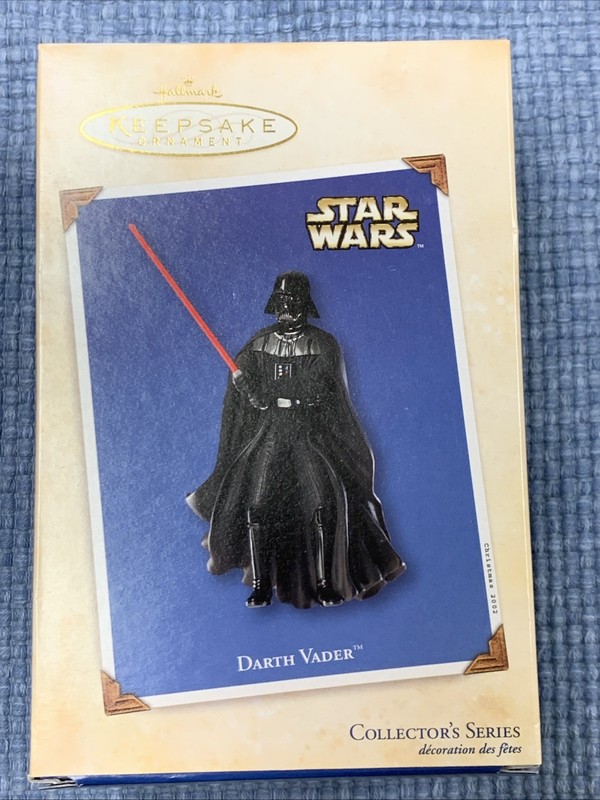 Hallmark Keepsake Ornament Star Wars Darth Vader 2002-free Shipping