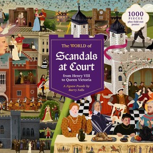 The World of Scandals at Court 1000 Piece Jigsaw Puzzle Laurence King New