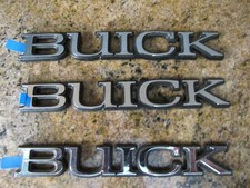 3 Buick Plastic Stick On Emblems See Details 3 Buick Plastic Stick On Emblems See Details