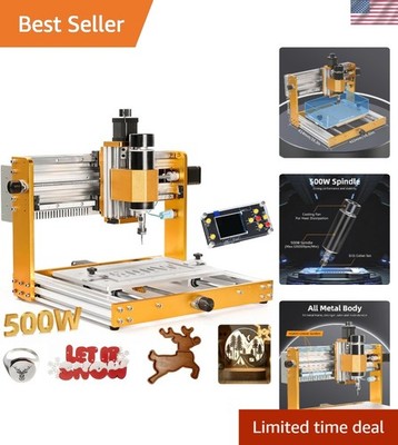 High Precision 3018 Pro Ultra CNC Machine - 3 Axis Engraver for Wood and Metal