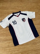 USA Men s National Team 10 Red White Blue GOL Soccer Jersey Size Small