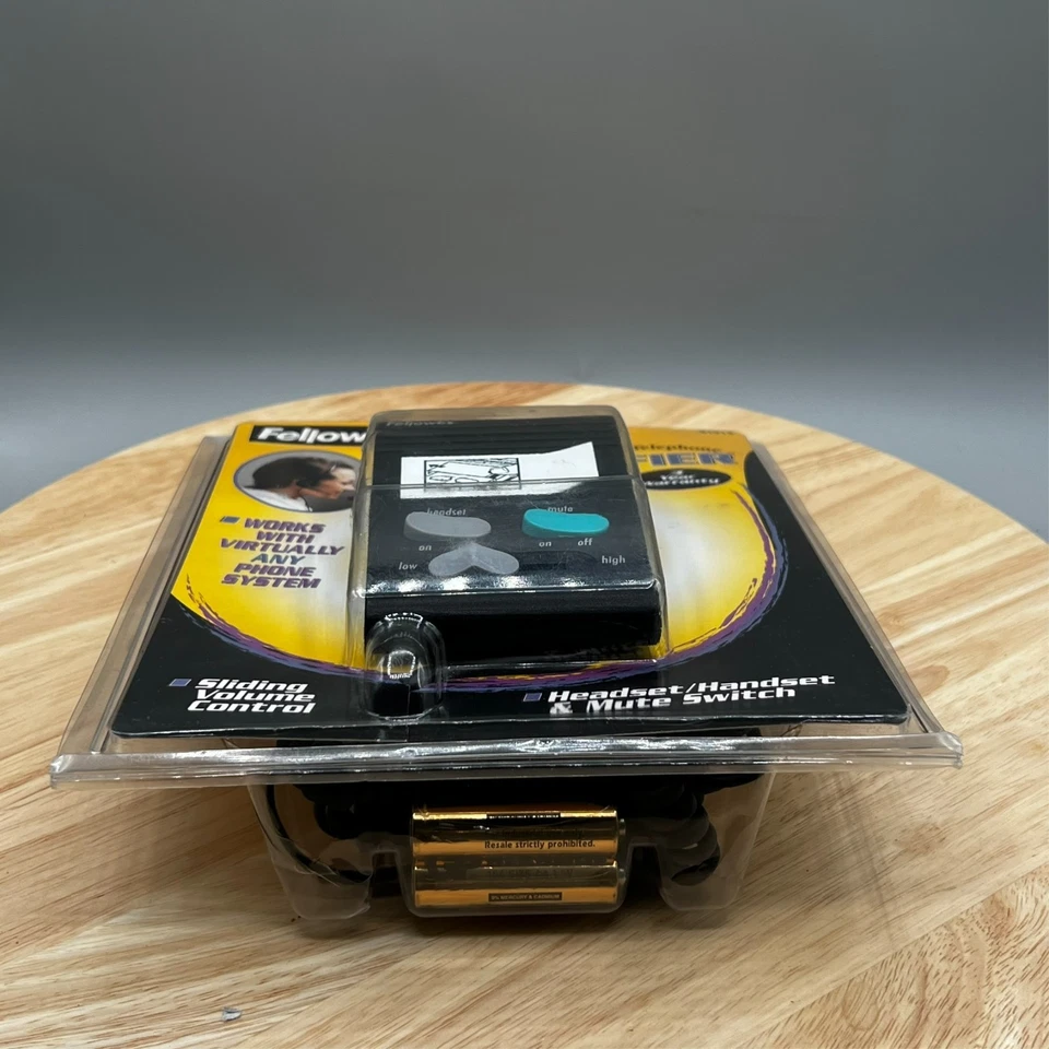 Fellowes Universal Telephone Headset Amplifier Unit NEW OLD STOCK SEALED - Image 4 of 4