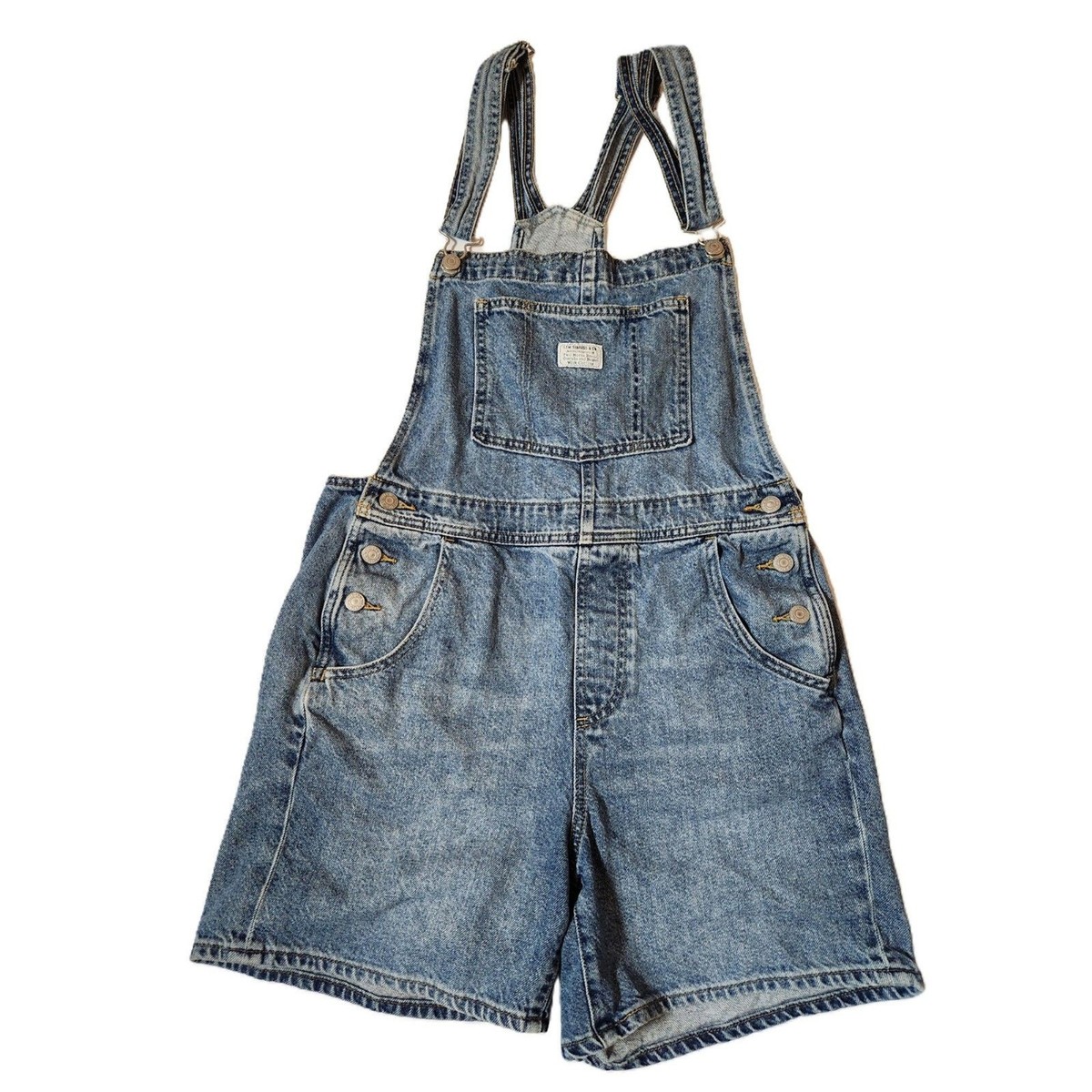Light Wash Short Overalls Levis NWT Levi's Light Wash Overalls