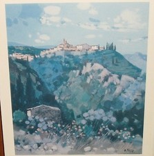 ANDRE TORRE GALERIE DU BRESC LANDSCAPE POSTER