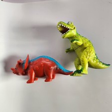 T Rex Dinosaur Green Blue Big Eyed Dino Transport Kid Connection 6" Replacement
