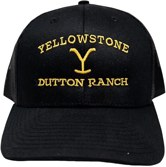 Yellowstone Dutton Ranch Trucker Hat Kevin Costner TV Show Cap
