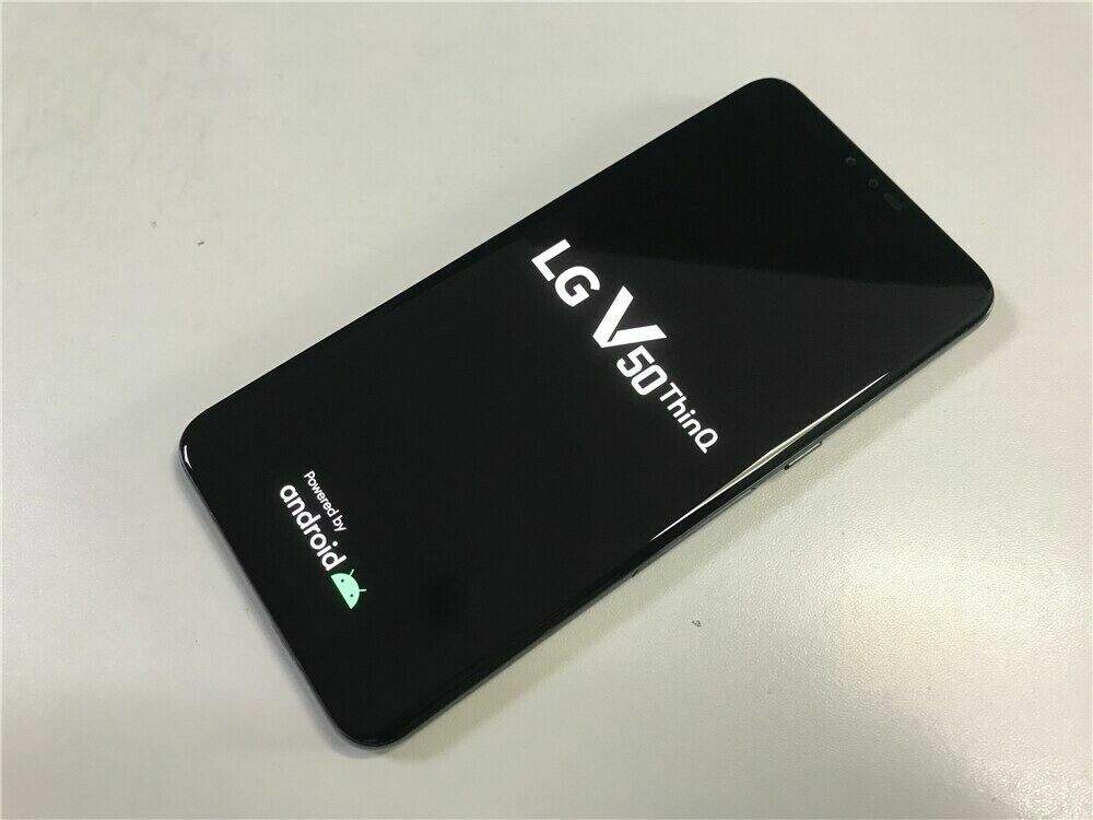 LG Electronics - セール　値下げ無し即決(146) SIMフリー V50 Thinq 128gb LG V50 ThinQ - 128GB - New Aurora Black (Unlocked) (Single