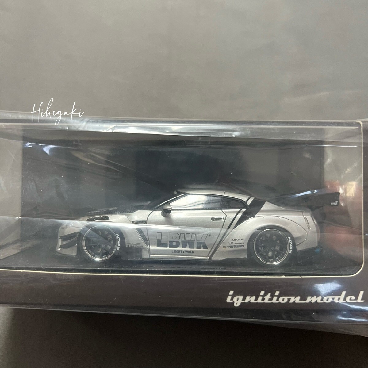 IG2554 1/43 LB-WORKS Nissan GT-R R35 type 2 Silver RESIN