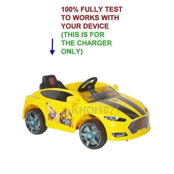 WALL charger AC adapter 8803-88 Dynacraft Transformers Bumblebee ride on - Image 2 of 2