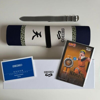Serial Number 0005 Seiko 5 SBSA097 Naruto Shikamaru Character